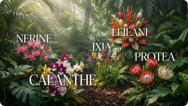 Rare Flower Names With Exotic Appeal