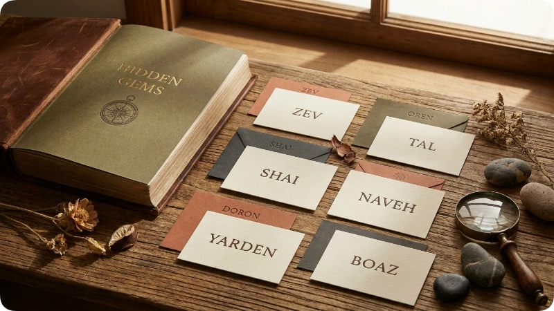 Rare Hebrew Boy Names