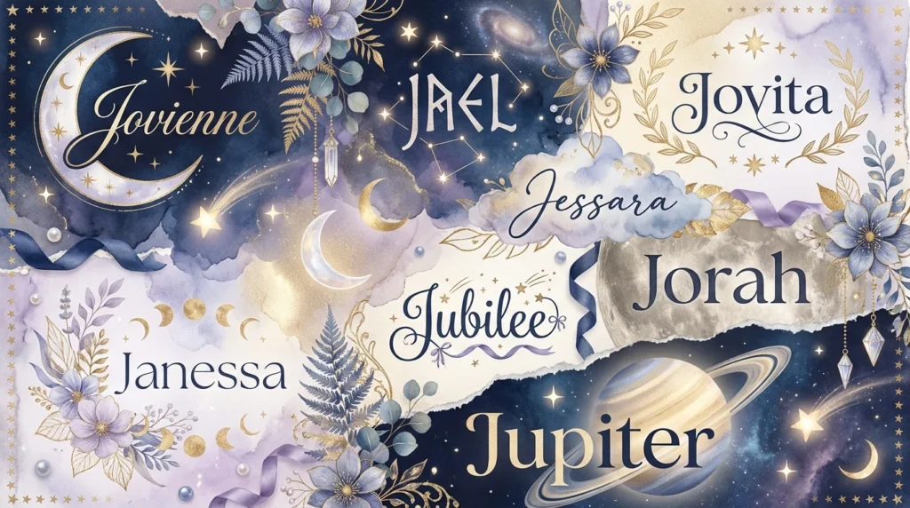 rare j girl names