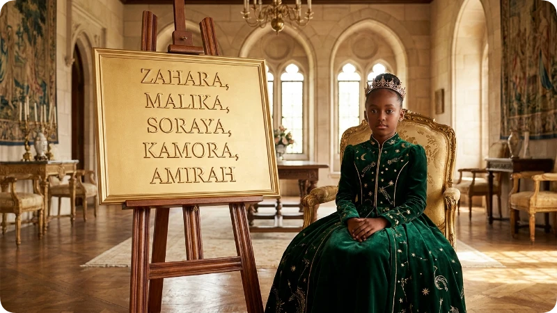Royal Luxurious Black Girl Names