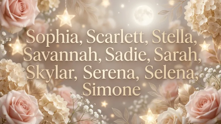 S Names For Girls