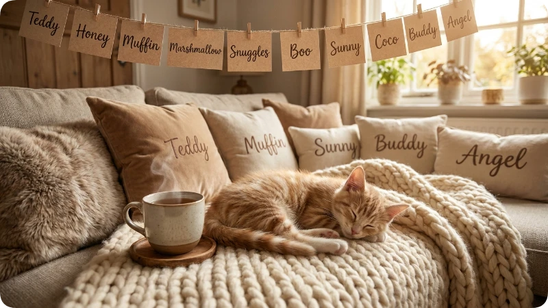 Soft Sweet Boy Cat Names