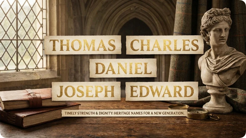 strong traditional boy names