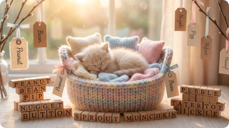 Tiny Adorable Boy Cat Names