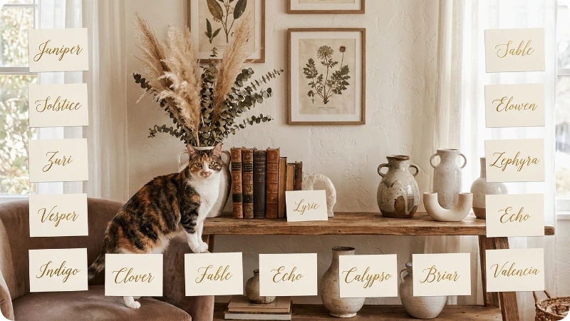 Unique Female Cat Names