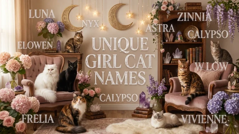 Unique Girl Cat Names