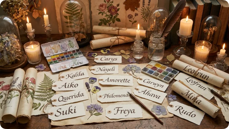 Unique Girl Names That Mean Love