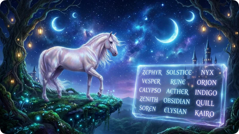 Unique Horse Names That Stand Out