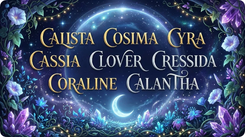 Unique Rare C Names For Girls