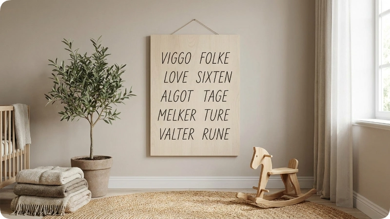 Unique Swedish Boy Names