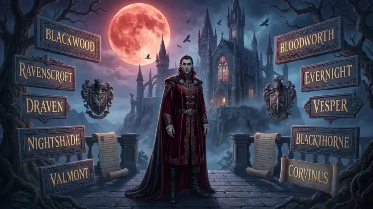 Vampire Last Names