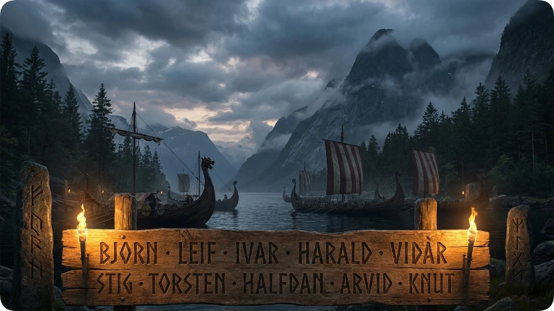 Viking Inspired Swedish Boy Names