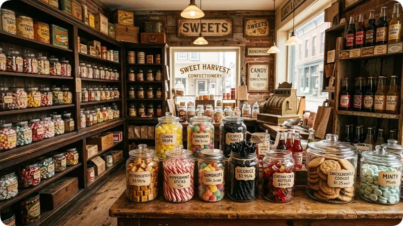 vintage candy names