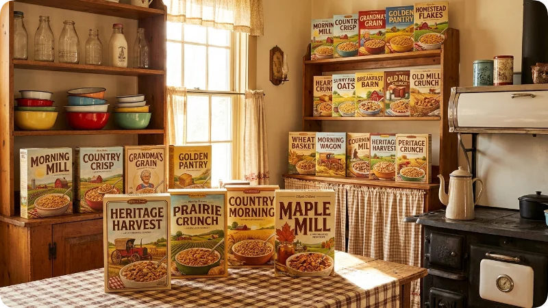 Vintage Cereal Names