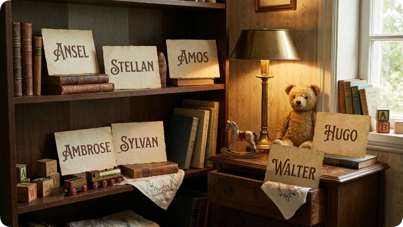 Vintage Cute Rare Boy Names Making A Comeback
