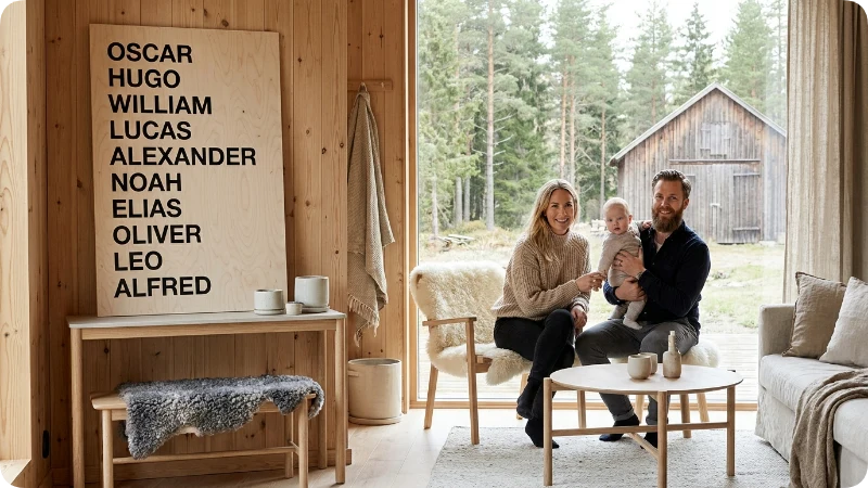 Why Swedish Boy Names Are Popular