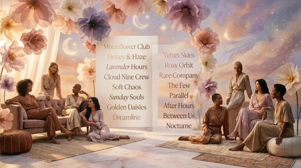 Aesthetic Group Names For Friends