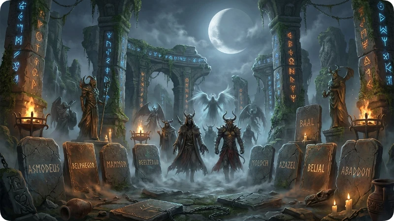 Ancient Mythological Demon Names