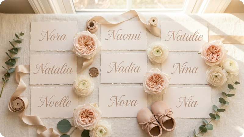 Beautiful N Names For Girls