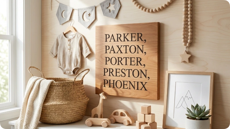Best P Boy Names Modern Families