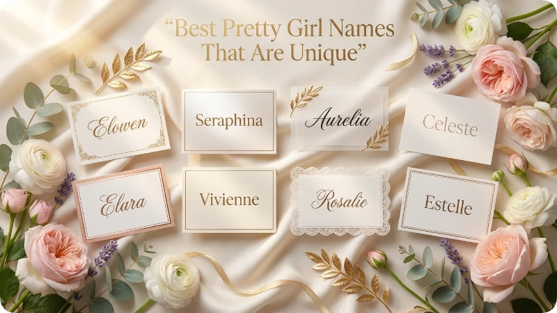 Best Pretty Girl Names That Are Unique
