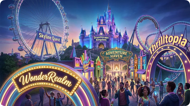Best Theme Park Names
