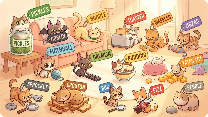 Best Weird Cat Names