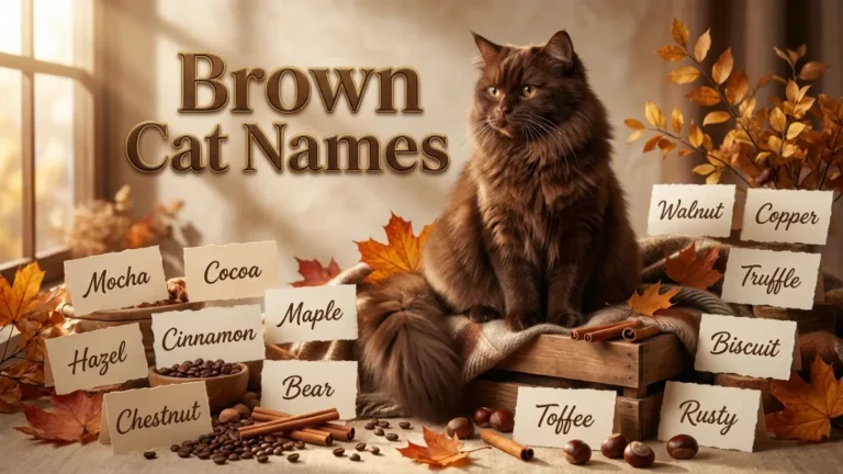 Brown Cat Names