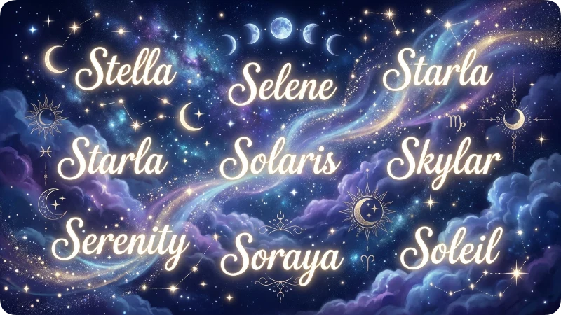 Celestial And Magical S Girl Names