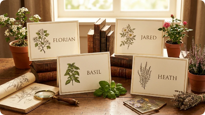 Classic Boy Flower Names