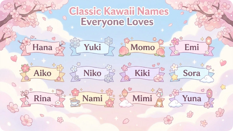 Classic Kawaii Names