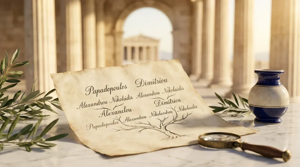 Common Greek Surnames