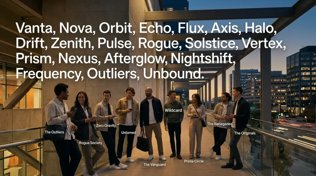 Cool Group Names For Friends
