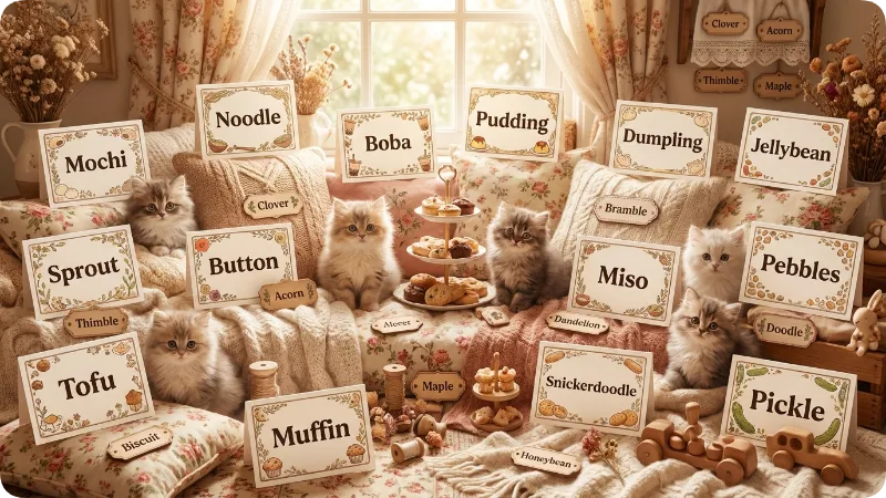Cute Weird Cat Names