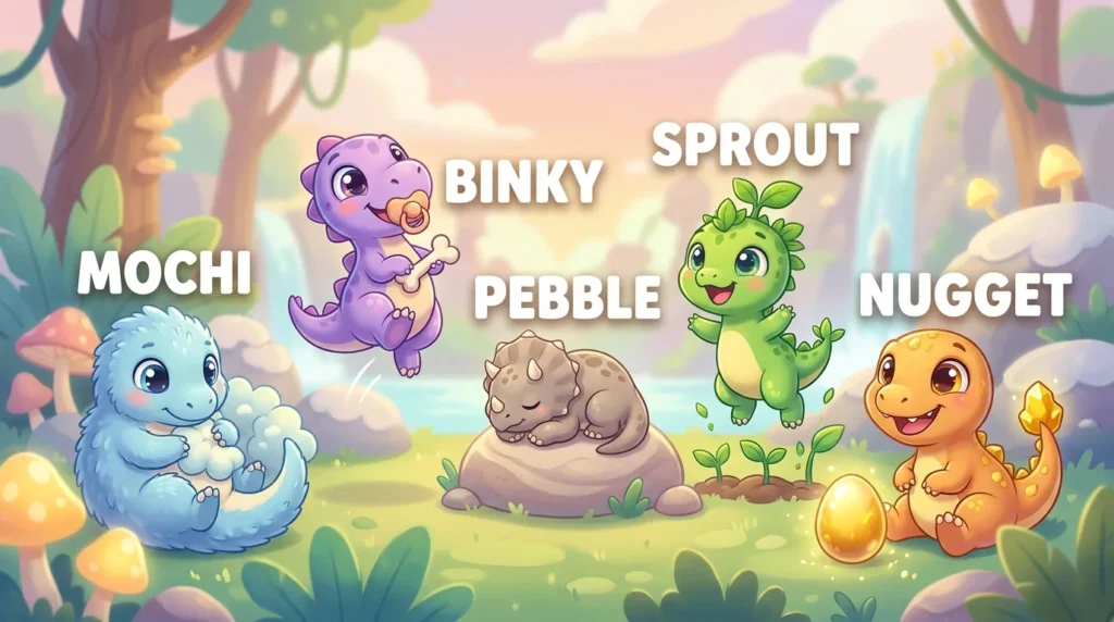 Cute Weird Dinosaur Names