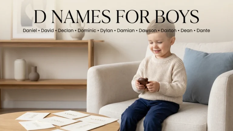 D Names For Boys