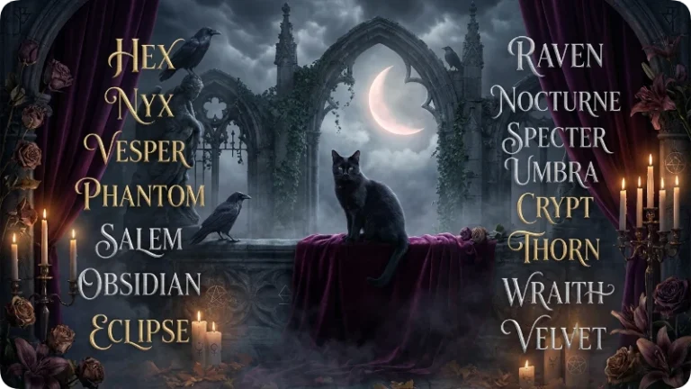 Dark Mysterious Weird Cat Names