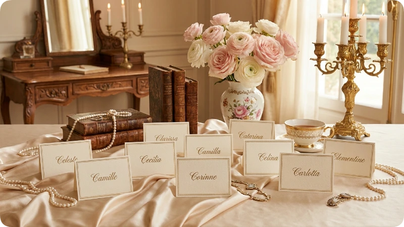 Elegant Girl Names Starting With C
