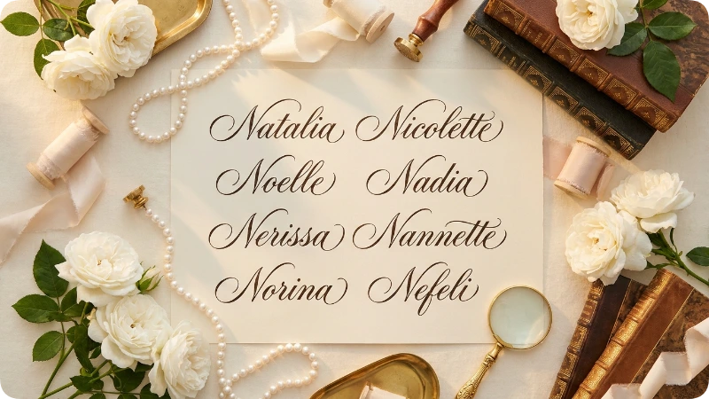Elegant N Names For Girls