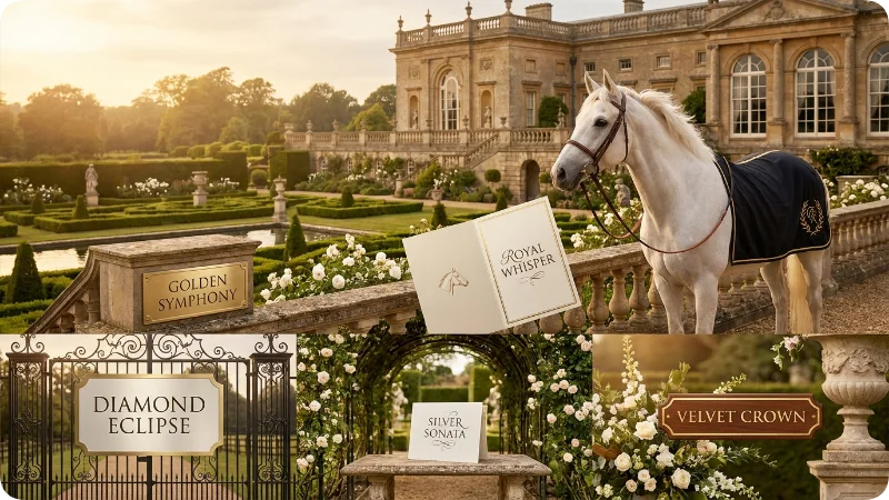 Elegant Racehorse Names