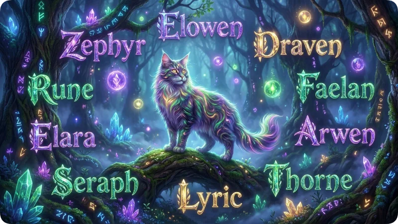 Fantasy Cat Names