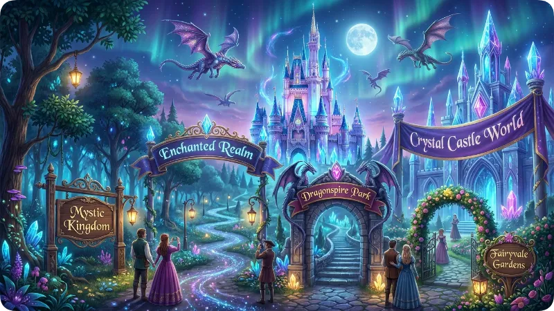 Fantasy Theme Park Names