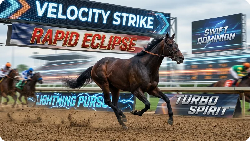 Fast Racehorse Names