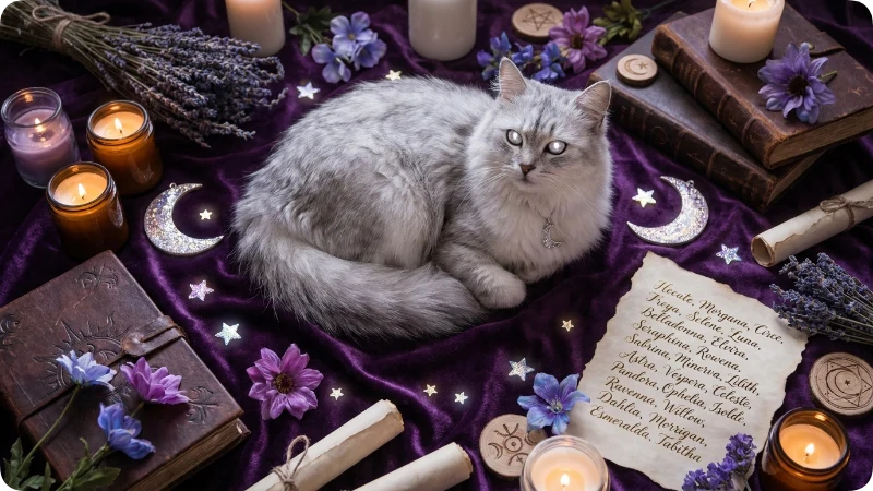 Female Witchy Cat Names