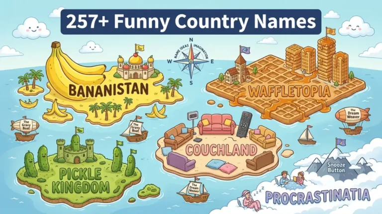 Funny Country Names