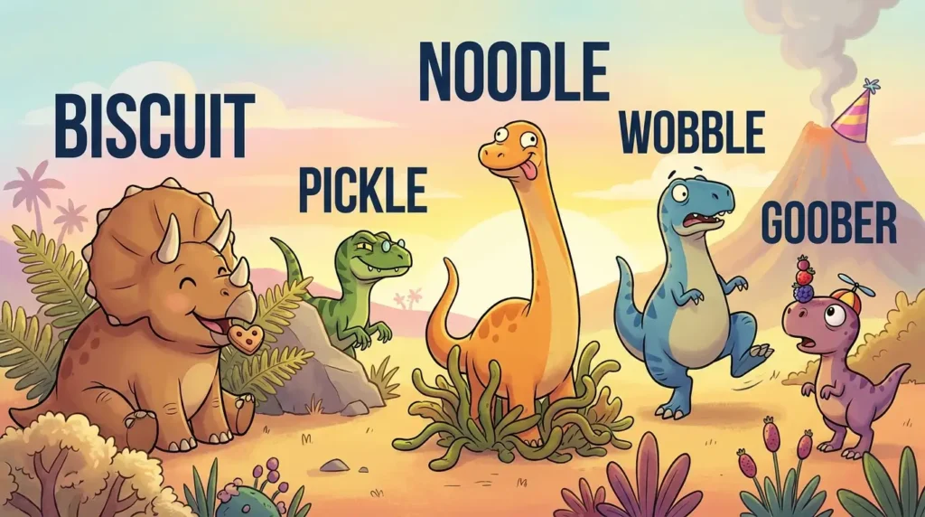 Cute Weird Dinosaur Names