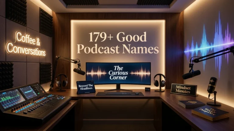 Good Podcast Names