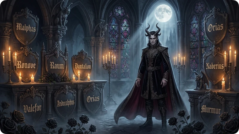 Gothic Male Demon Names