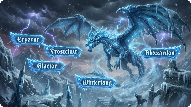 Ice And Storm Dragon Names