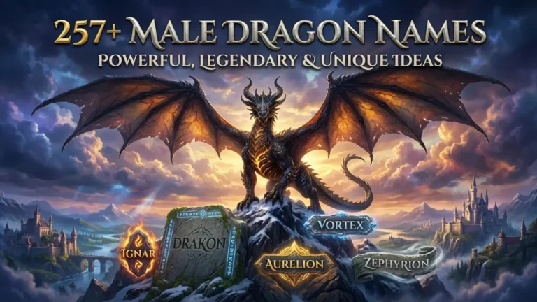 Male Dragon Names
